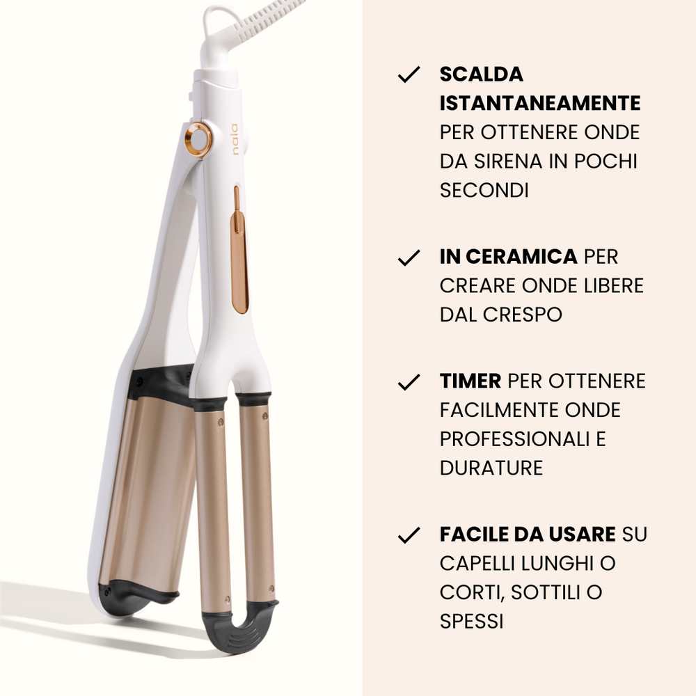 Nala Waver - Piastra triferro per onde professionali