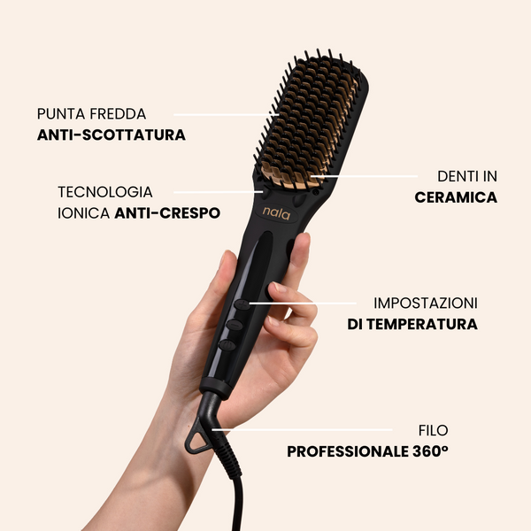 Nala Ionic - Spazzola lisciante ionica